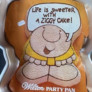 Vintage Wilton Ziggy Cake Pan with Recipe Never Used 1970s Life Is Sweeter